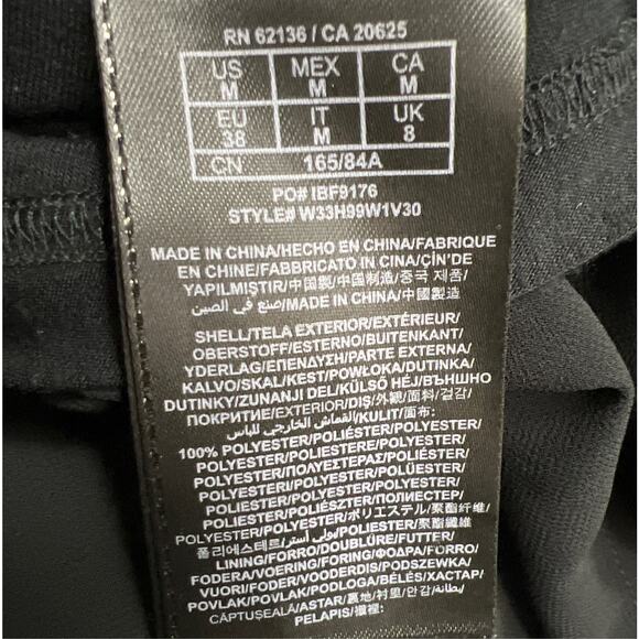 GUESS Women Halter Sleeveless fringe chain in black, Silver Size M - Picture 7 of 7